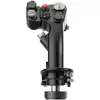 Image de Manette de vol Moza Racing MH16 Noir Rouge Aluminium 99 mm 213,5 mm