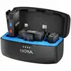 Image de Boya Boyamic Système de microphone sans fil Portée 200 m USB-C/Lightning/Jack 3,5 mm Noir