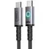 Image de Câble USB-C INIU C22-P1 1,2 m Magnétique 240 W Tricoté Noir