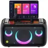 Image de Enceintes Ikarao Karaoke Sans Fil 800W WiFi Bluetooth Ecran LCD 13,3"
