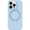 Image de Funda para móvil Joyroom PN-14L2 Dancing Circle Silicona Azul con Cristales para iPhone 14 Pro