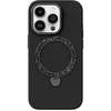 Image de Funda para móvil Joyroom PN-15L4 Dancing Circle Silicone noire avec cristaux pour iPhone 15 Pro Max
