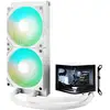 Image de Kit de refroidissement liquide Tryx Panorama 240 ARGB 240 mm Blanc