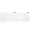 Image de Clavier Contour Design Active Key complet filaire AZERTY français blanc