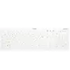 Image de Teclado CHERRY AK-C8112 à ciseaux AZERTY filaire USB blanc médical