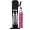 Image de SodaStream Art Noir Carbonateur avec Bouteille 1L Sans BPA et Bouteille CO2 60L