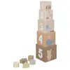 Image de Cube d'activité empilables 1-5 nature JaBaDaBaDo 12x12x63 cm