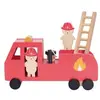 Image de Jeux de voiture JaBaDaBaDo Camion De Pompier 30x18x12 cm