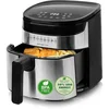 Image de Friteuse à air Emerio Af-129084 1300 W 4,5 L 8 programmes Acier inoxydable Noir
