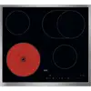 Image de Plaque Vitrocéramique AEG TN64RA06XB 7000W 4 Zones Tactile Noire Intégrée 60 cm