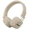 Image de Casque sans fil Bluetooth Marshall Major V avec 100 h d'autonomie Crème