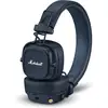 Image de Casque Marshall sans fil Bluetooth 5.3 avec microphone supra-aural bleu pliable