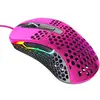Image de CHERRY XTRFY M4 RGB Souris de jeu droitier USB type A Optique 16000 DPI Rose