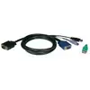 Image de Kit Cable KVM Tripp Lite P780-006 USB/PS2 1.83 m VGA Negro para NetController