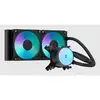 Image de Refrigeration Liquide Fractal Radius 240 RGB 240mm 2 Ventilateurs Noir