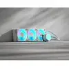 Image de Refrigeration Liquide Fractal Radius 360 RGB 394mm 3 Ventilateurs Blanc