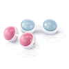 Image de Boules de Geisha Beads Rose/Bleu