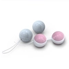 Image de Boules de Geisha Beads Mini Rose/Bleu