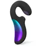 Image de Enigma double sonic de Lelo - 9 cm Noir