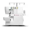 Image de Machine à coudre Singer S0105 Overlock Blanc 6 points vitesse variable 1300 ppm