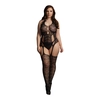 Image de Bodystocking Lace Suspender Queen Size