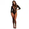 Image de Body transparent manches 3/4 - Taille unique 36-40