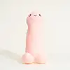 Image de Peluche zizi - 13,5cm Rose pâle