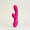 Image de Tani de Vive rabbit doigté triple stimulation - 21,5 cm Rose