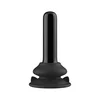 Image de Plug Anal Vibrant Thumby en Verre Noir