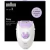 Image de Épilateur Électrique Braun Silk-épil 3 3-000 2 Vitesses Lumière Intégrée