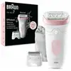 Image de Épilateur Électrique Braun Silk-épil 7 7-030 sans Fil 40 Pinces Wet & Dry