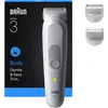 Image de Tondeuse Corps Braun Series 3 BG3530 Sans Fil 80min Résistant à l'Eau 2 Sabots Charge Rapide