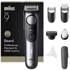 Image de Tondeuse Barbe Visage Braun BeardTrimmer 9 BT9520 Sans Fil 180min Sec et Mouillé 52 Réglages Charge Rapide