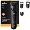 Image de Tondeuse Homme Braun BeardTrimmer 9 BT5520 sans Fil 120min 40 Longueurs 4 Sabots Étanche