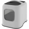 Image de Arenero Universal Biala Eco Cat Toilet filtre charbon porte magnétique