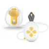 Image de Extracteur de lait Medela Solo Électrique Conception compacte Blanc Jaune