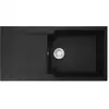 Image de Lavabo sur-plan Mepamsa Kite 105 1C 1E Noir Rectangulaire 1000x500 mm