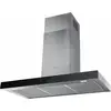 Image de Campana extractora Mepamsa Stilo Neo 90 Canalizado 90cm inox et verre noir tactile