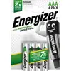 Image de Piles rechargeables universelles Energizer 500mAh AAA 4 unités