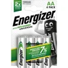 Image de Piles rechargeables universelles Energizer 1300mAh AA 4 unités
