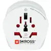 Image de Multiprise Skross 1.500202-E Type F 16 A 2500 W Blanc 2-3 pôles