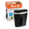 Image de Destructeur de papier Peach PS600-10 microcoupure 3x10 mm 20 L P-5