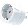Image de Adaptateur de voyage Skross Europe vers Japon et USA Blanc
