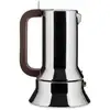 Image de Cafetière italienne Alessi 9090 acier inoxydable 0,15 L 3 tasses induction