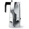 Image de Alessi Ossidiana Cafetière Italienne 6 Tasses Argent