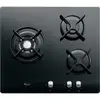 Image de Whirlpool AKT 404/NB Noir Intégré (placement) Gaz 3 zone(s)
