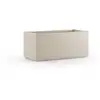 Image de Jardinière Stefanplast Ethica 80 cm Chalk Effet Bois 80 L Plastique Recyclé