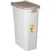 Image de Conteneur à aliments Kerbl 40L hermétique avec joint, roues et bac amovible
