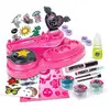 Image de Kit de tatouage Clementoni Crazy Chic avec peinture phosphorescente