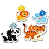 Image de Puzzle de 3-6-9-12 pièces enfant Clementoni Wild Animals My First TU